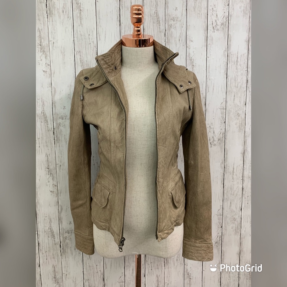 Vince genuine leather jacket
